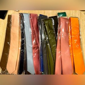 Solid Color Ties (160 in total)